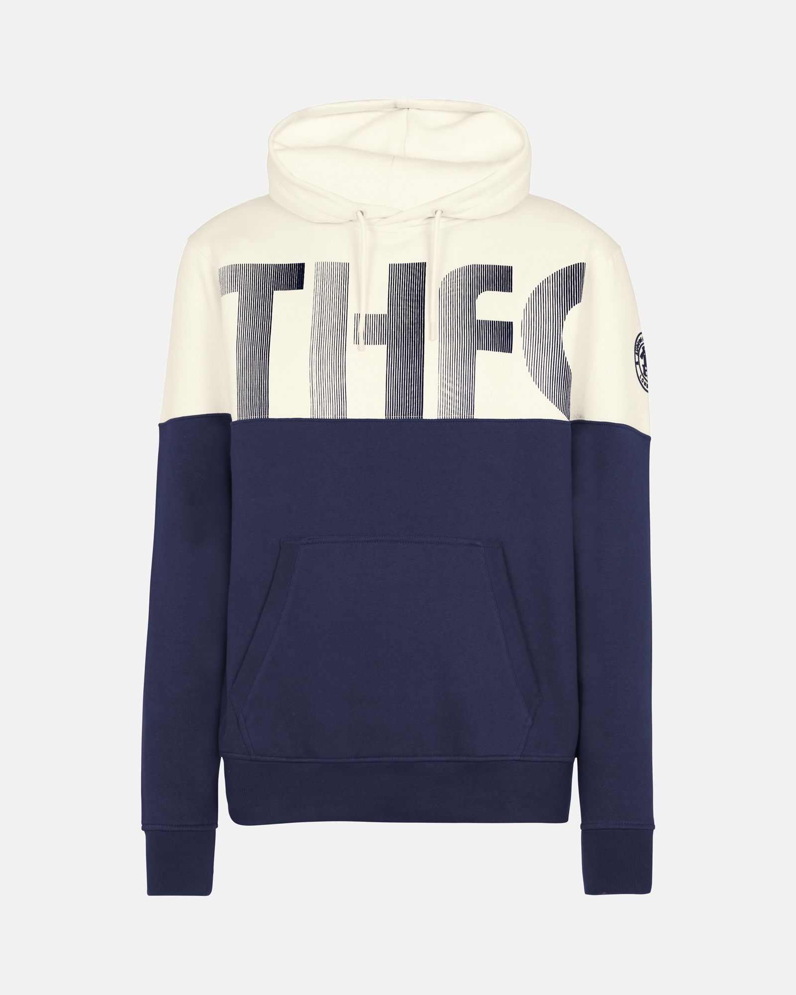 Spurs Mens Colour Block Navy THFC Hoodie