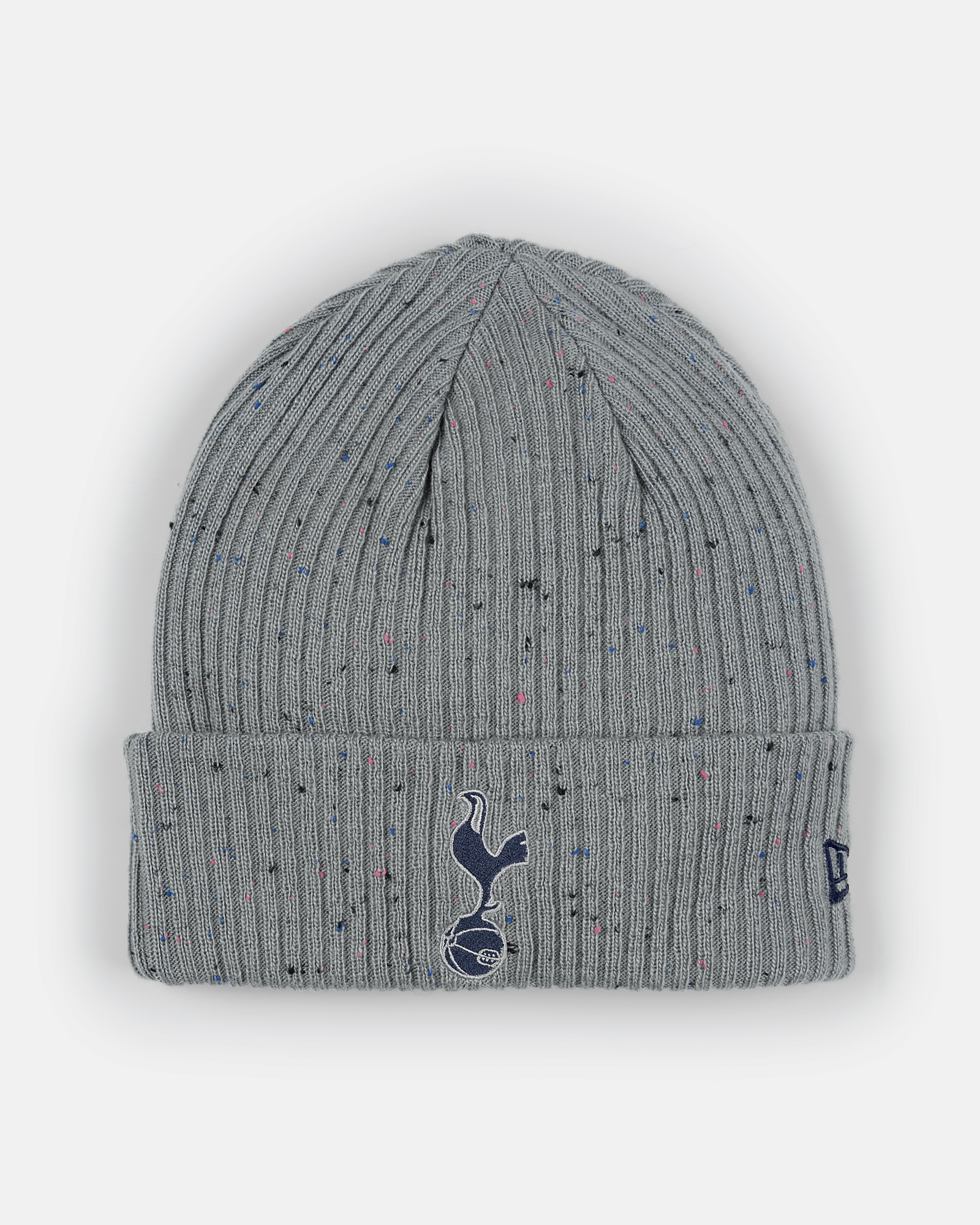 Spurs New Era Grey Fleck Knit Cuff Beanie