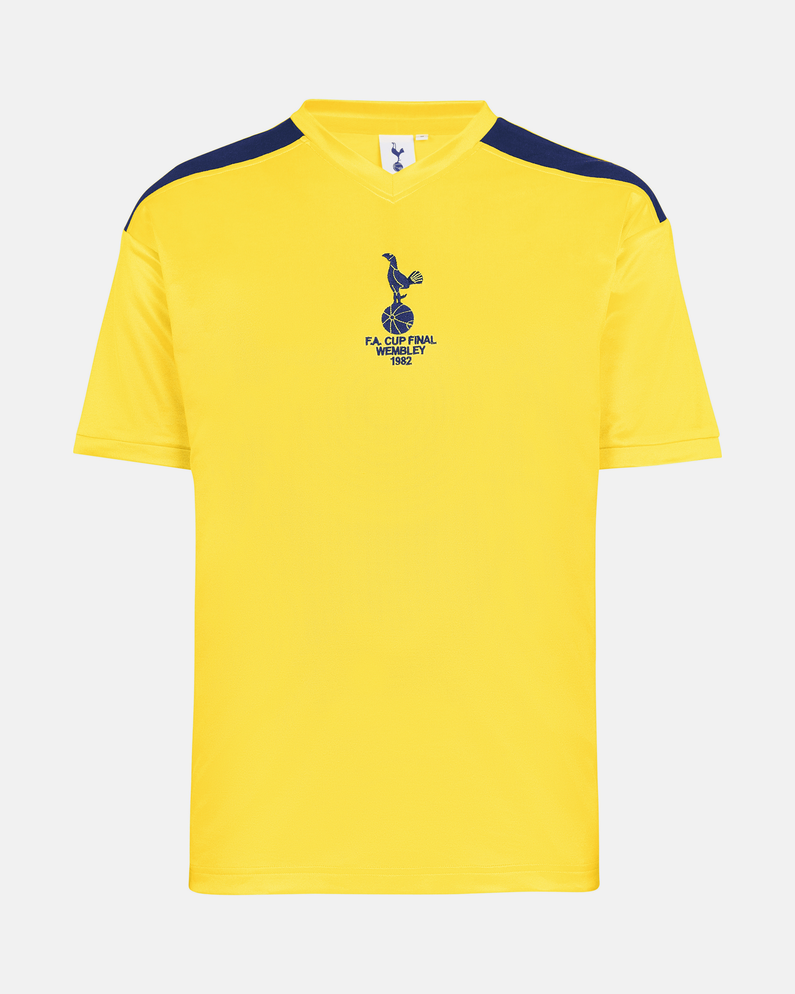 Spurs Retro 1982 FA Cup Final Yellow Shirt