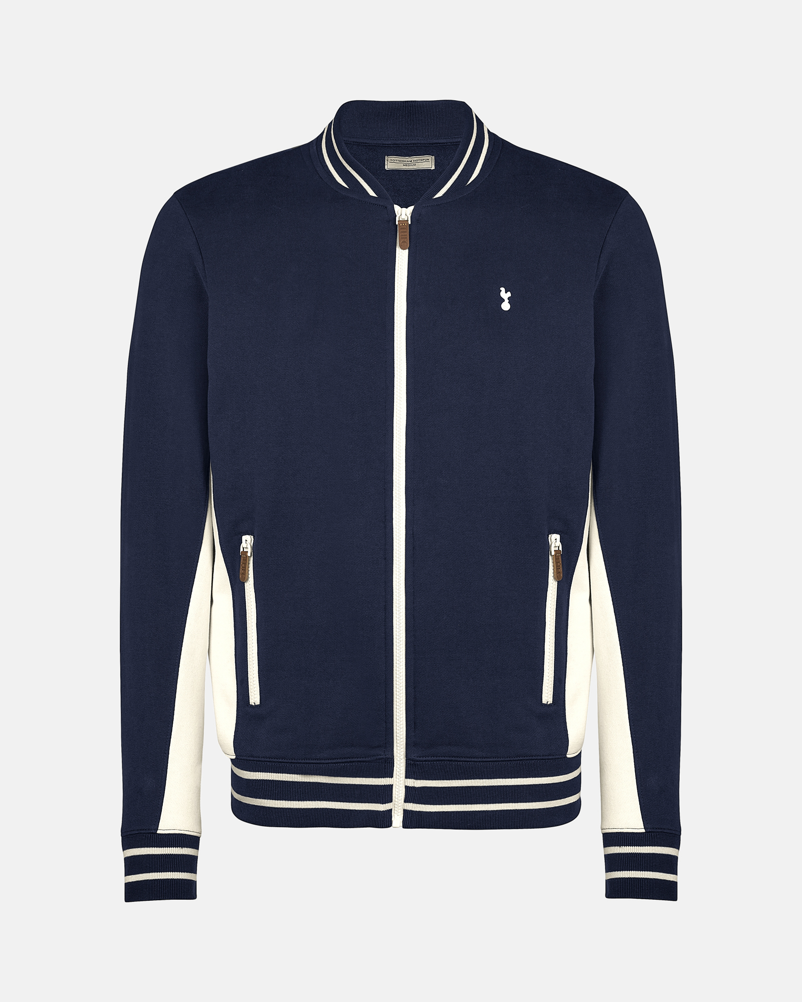 Spurs Mens Navy Contrast Panel Jacket