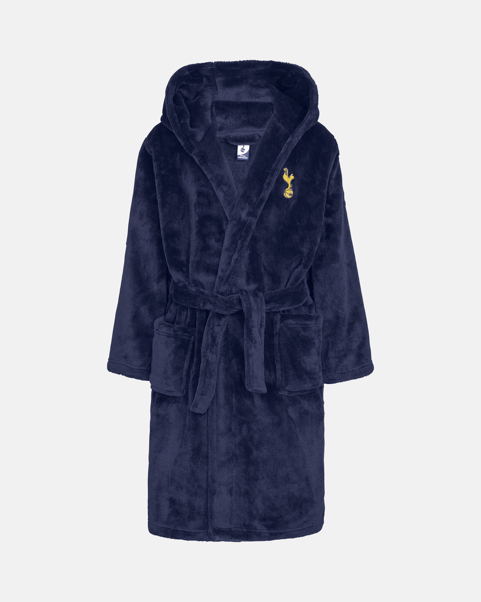 Spurs Kids Navy Fleece Robe