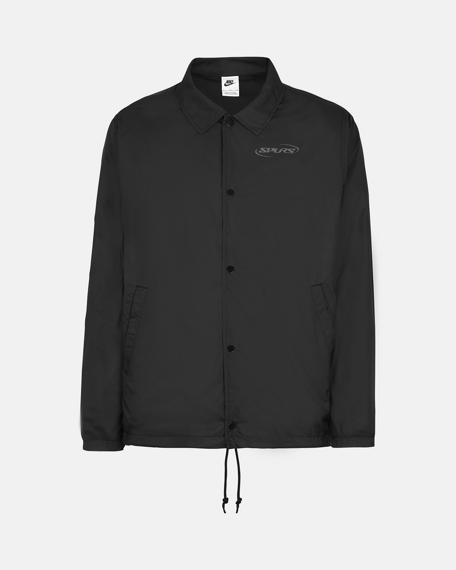 Spurs Nike Mens Black Coaches Jacket 2025/26