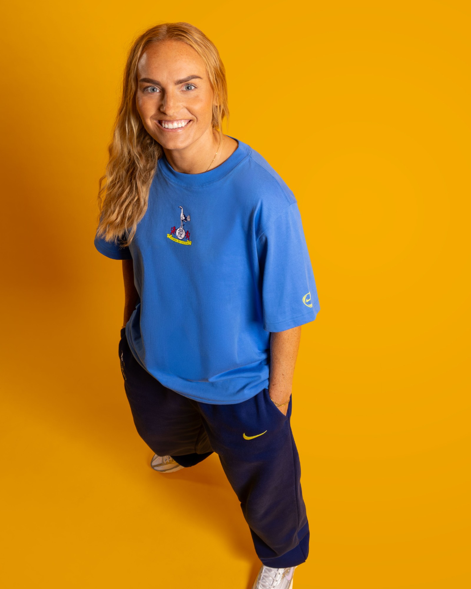 Spurs Nike Womens Blue T90 T-Shirt 2025/26