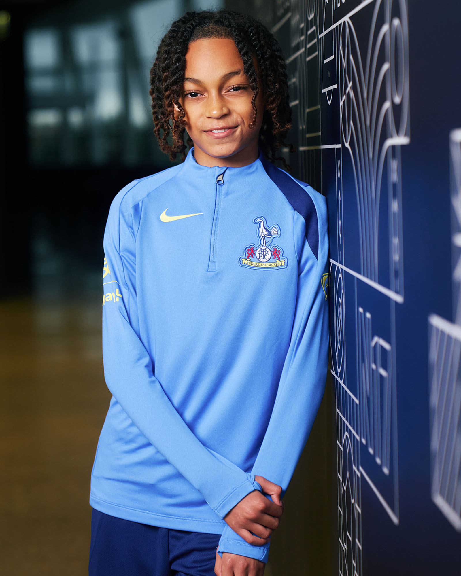 Spurs Nike Mens Blue Third Drill Top 2025/26| Spurs