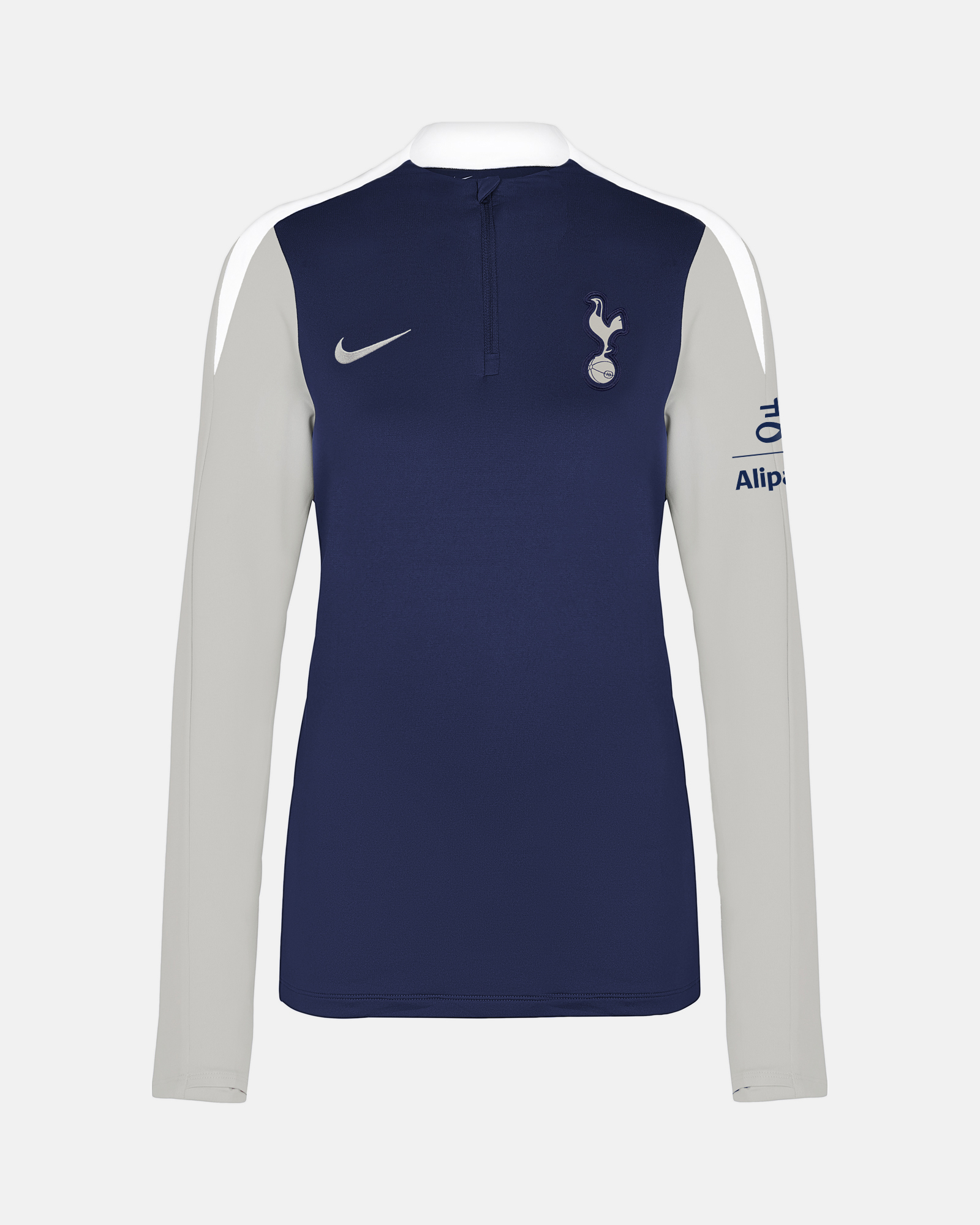 Spurs Nike Womens Navy Coaches Crew Drill Top 2025/26