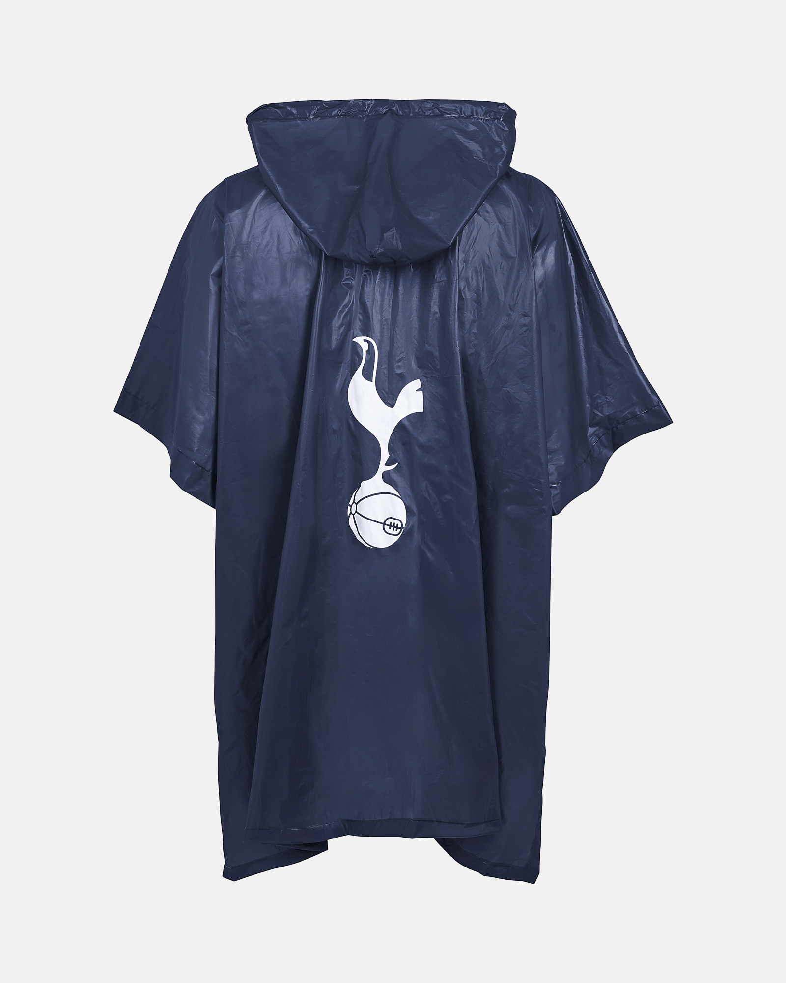 Spurs Navy Rain One Size Poncho