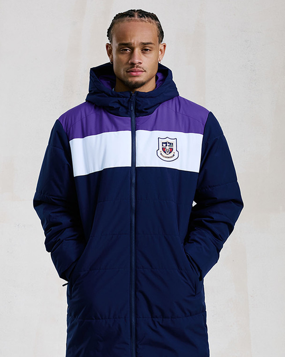 tottenham hotspur jacket purple