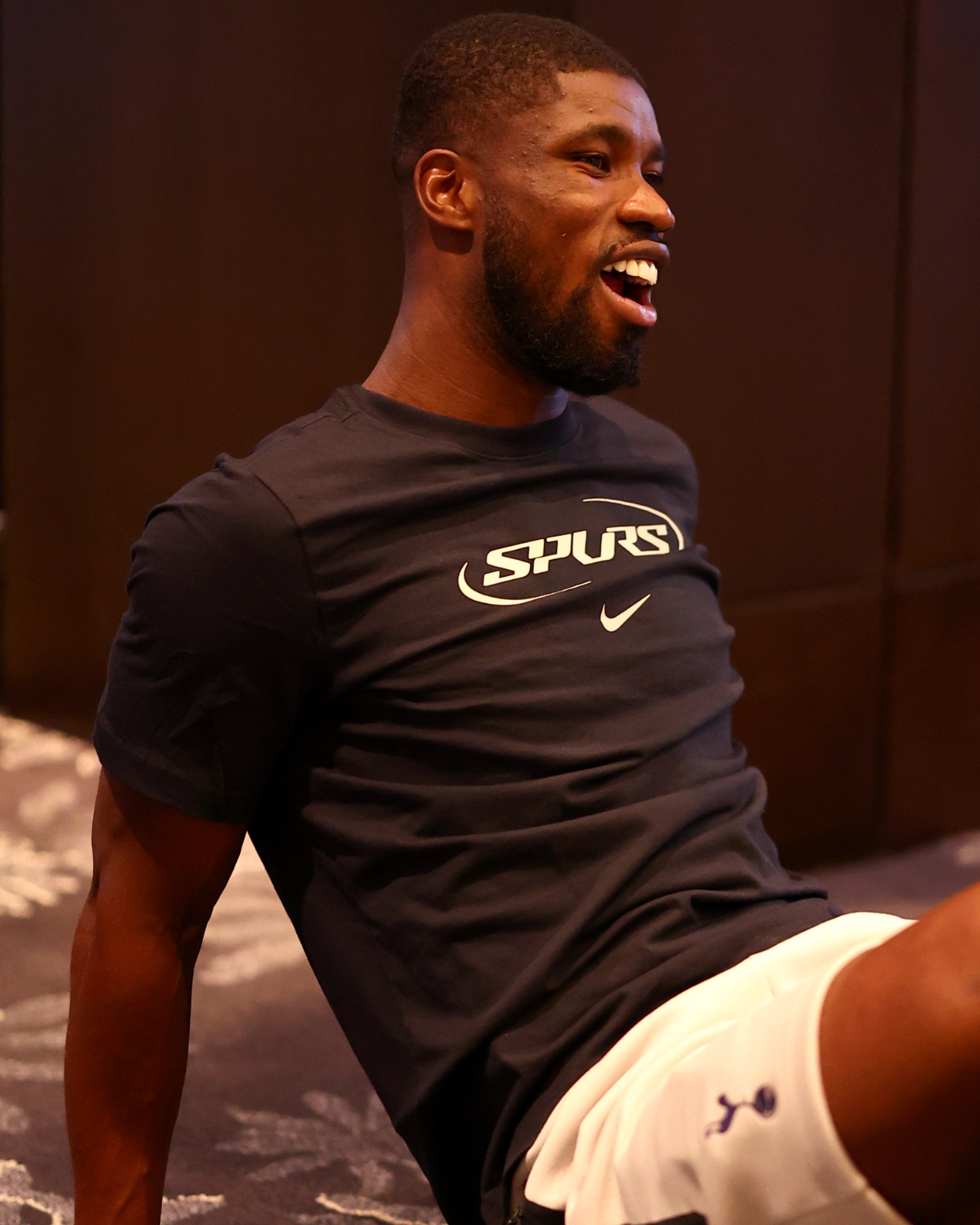Spurs Nike Mens Black 'Spurs' T-Shirt 2025/26