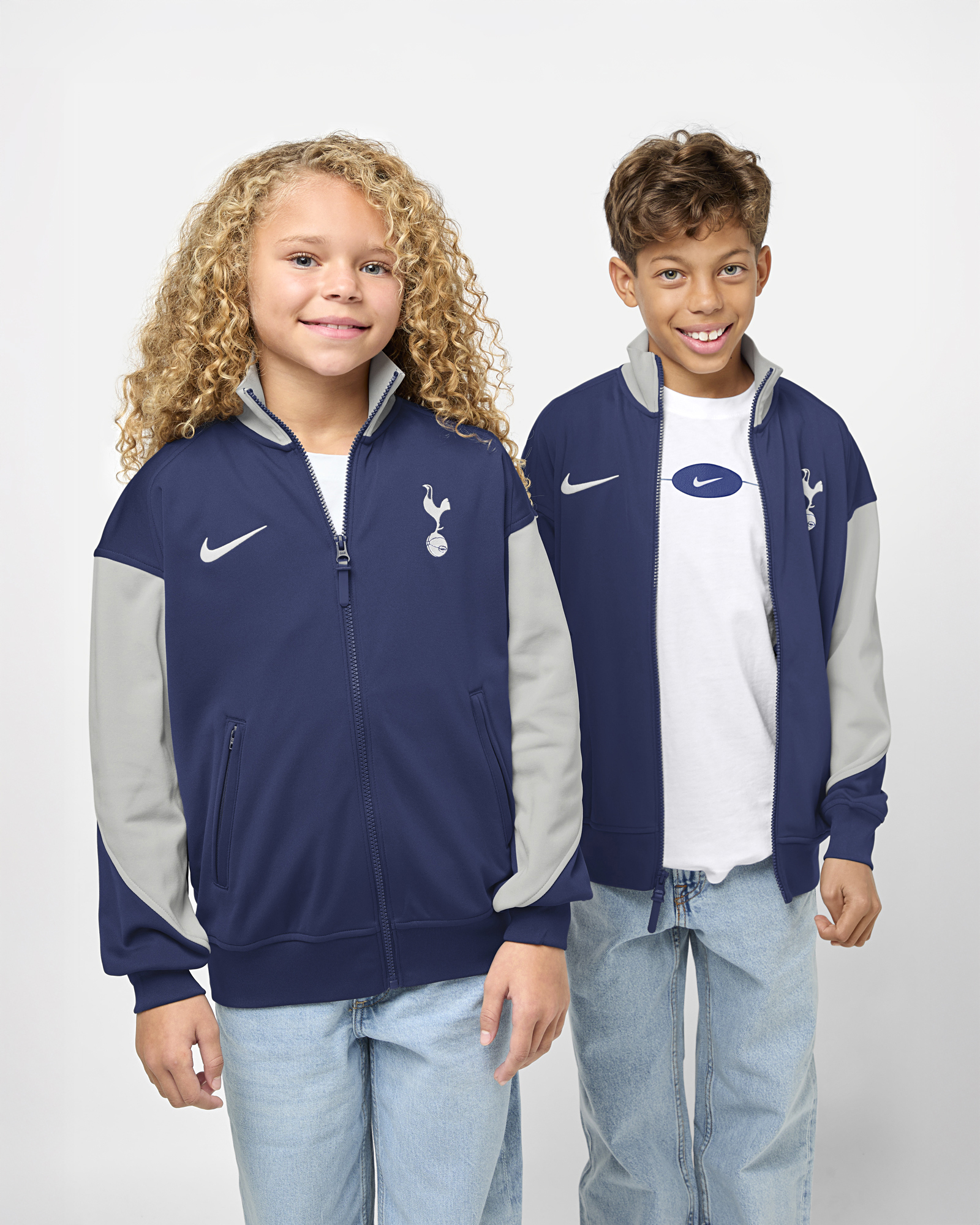 Spurs Nike Youth Navy Home Anthem Jacket 2025/26 - XL