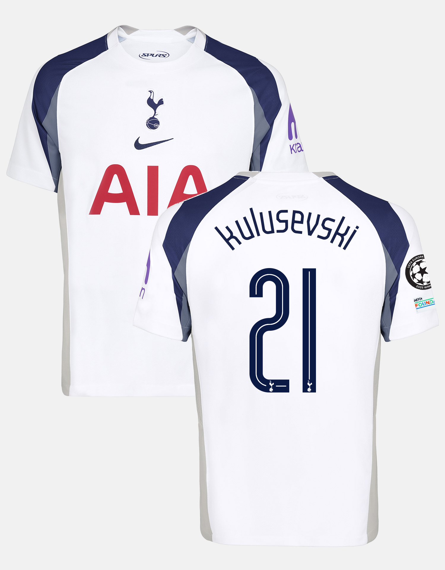 Dejan Kulusevski Mens Stadium Premier League Tottenham