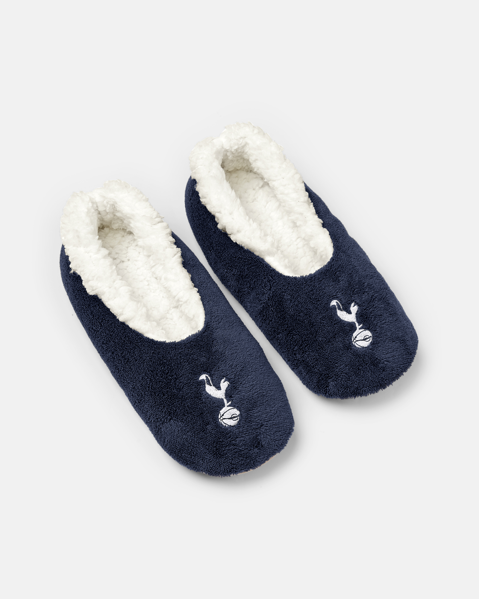 Spurs Womens Slipper Navy Socks