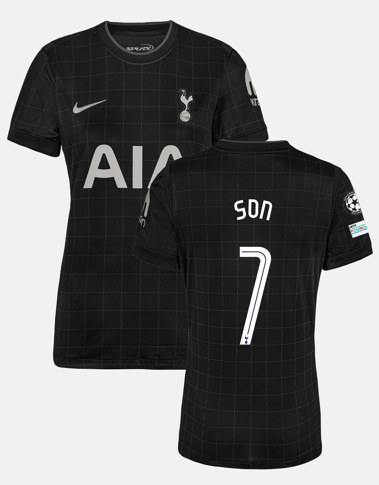 Heung-min Son Womens Stadium Club Tottenham Hotspur Away Shirt 2025/26
