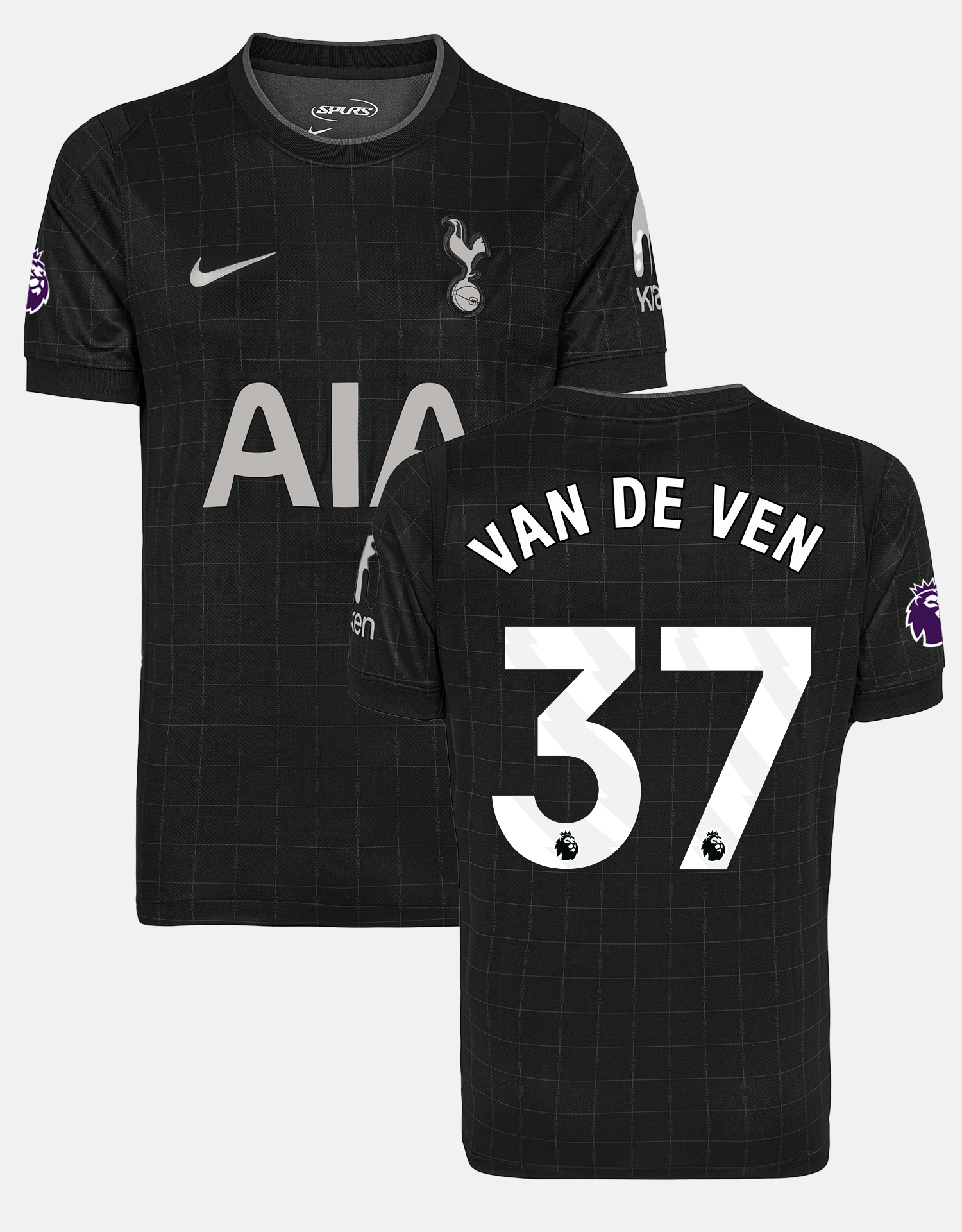 Micky van de Ven Mens Elite Premier League Tottenham Hotspur Away
