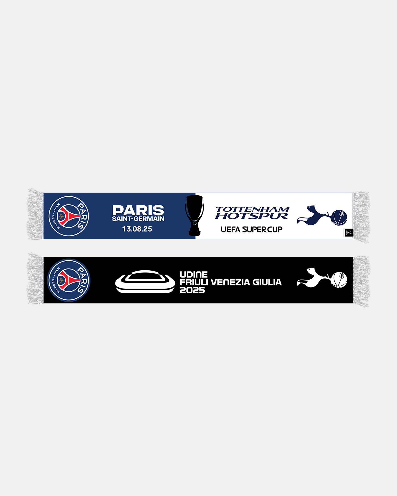 Tottenham Hotspur vs PSG Super Cup 2025 Scarf