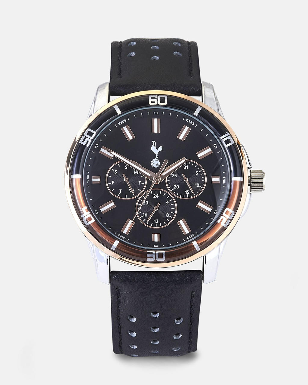  Spurs Mens Multifunction Milanese Bracelet Watch 
