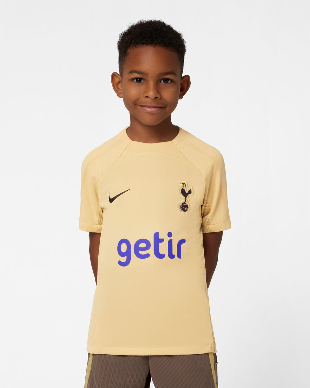 Spurs Youth Nike Gold Training T-Shirt 2023/24 | Official Spurs Store