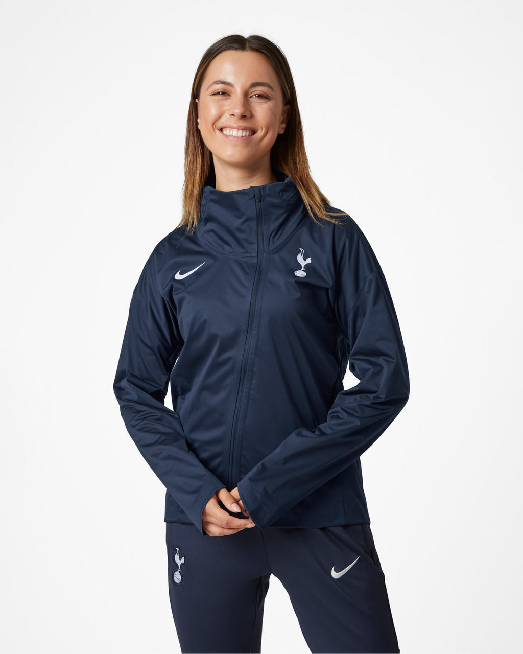 Spurs Womens Nike Navy Rain Jacket 2023/24 | Official Spurs Store