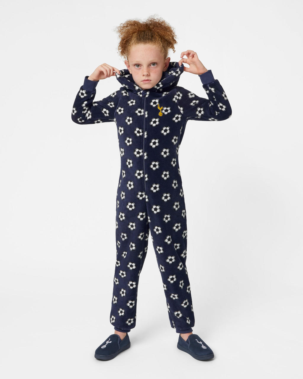 Spurs Kids Navy Football Onesie Official Spurs Store