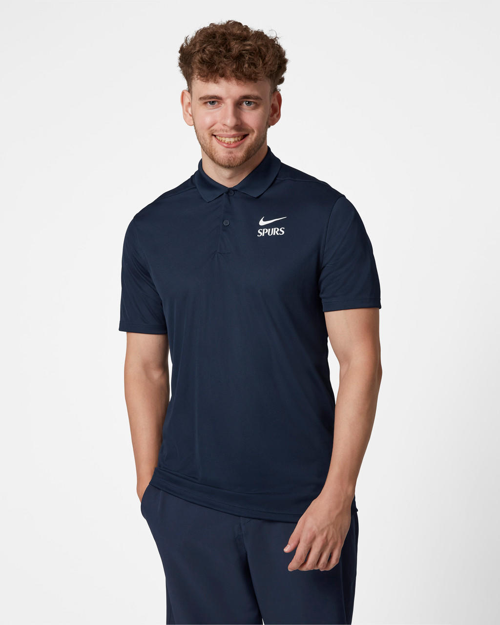 Spurs Nike Mens Navy Victory Golf Polo| Official Spurs Store