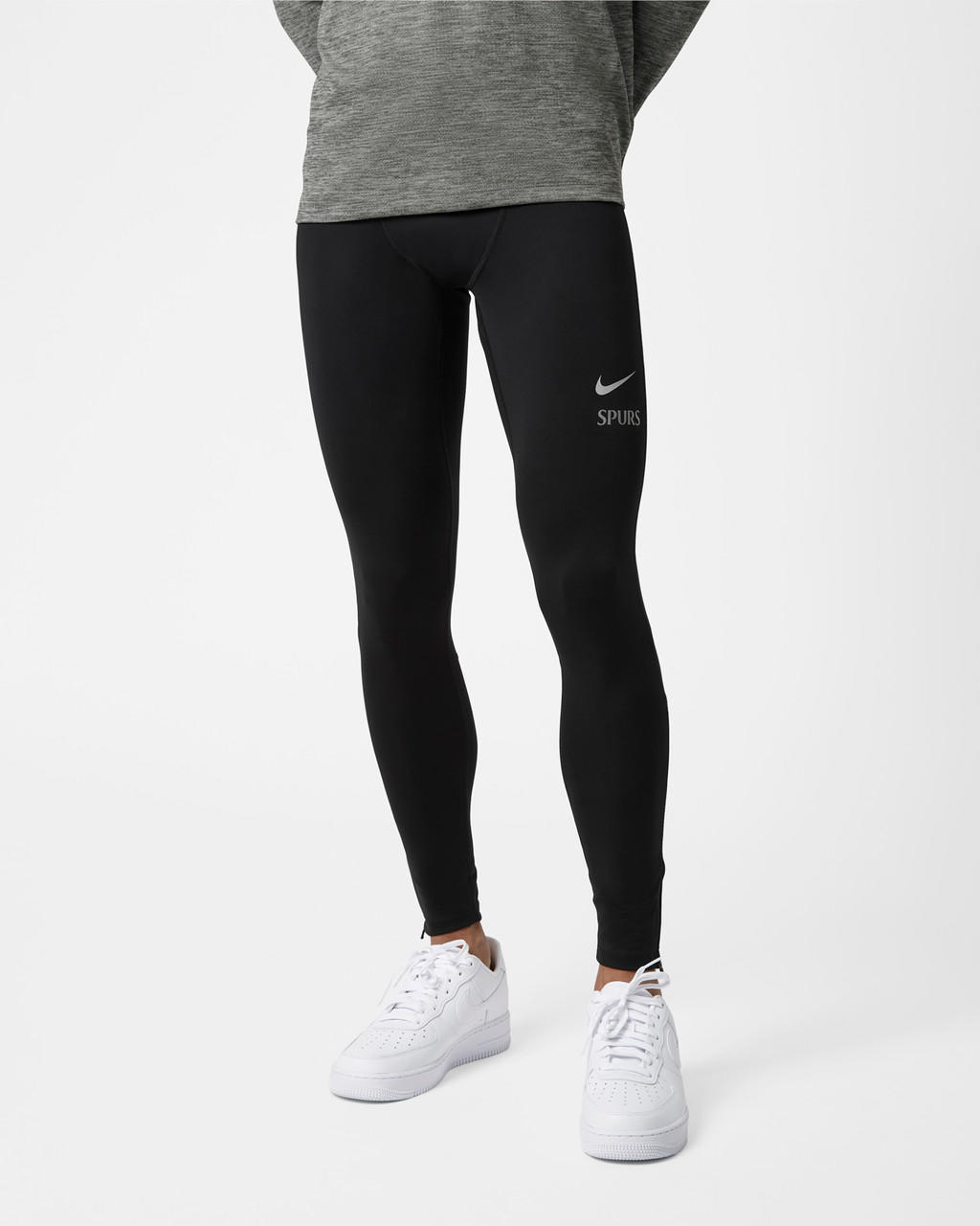 Spurs Nike Mens Black Running Tights