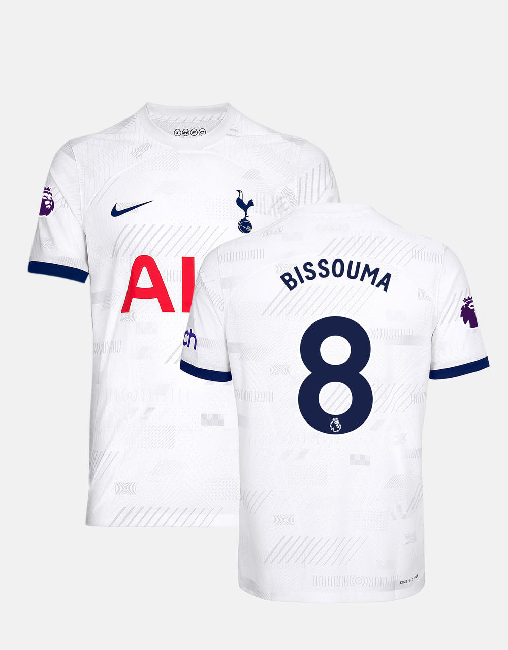 Tottenham Hotspur Home Vapor Match Shirt 2022-23