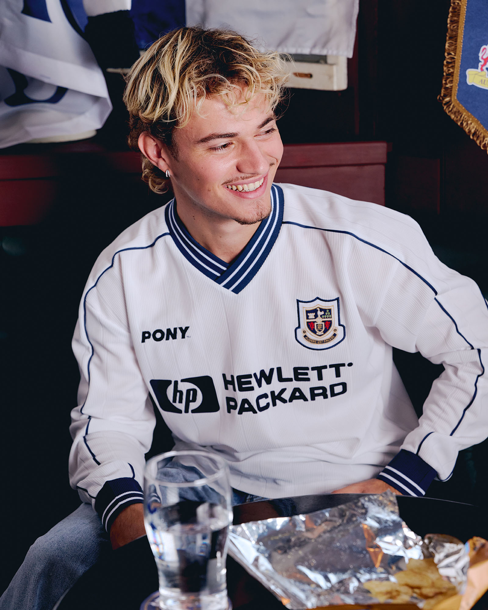 Spurs Retro 1997 Pony Long Sleeve Home Shirt