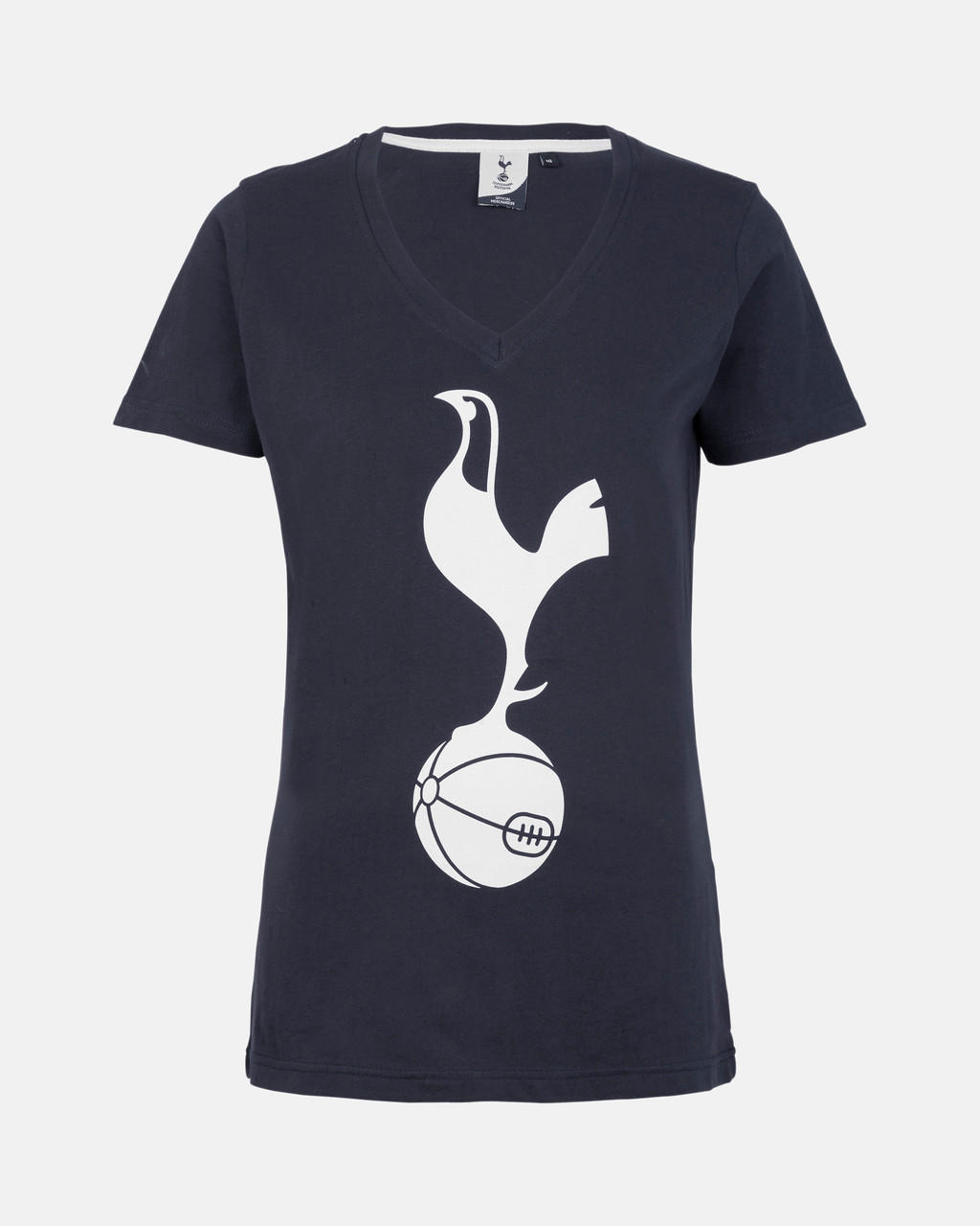  Spurs Womens Navy Cockerel Print Navy Tee 