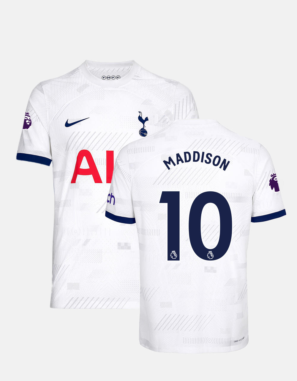 Nike Men's Tottenham Hotspur 2023/24 Home Jersey White, M