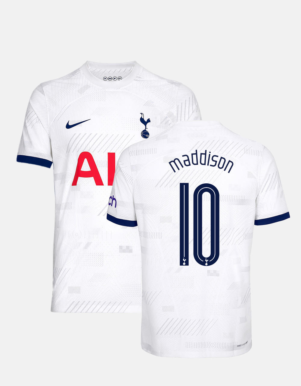 Men's Nike James Maddison Navy Tottenham Hotspur 2023/24 Away Stadium Replica Player Jersey Size: Medium