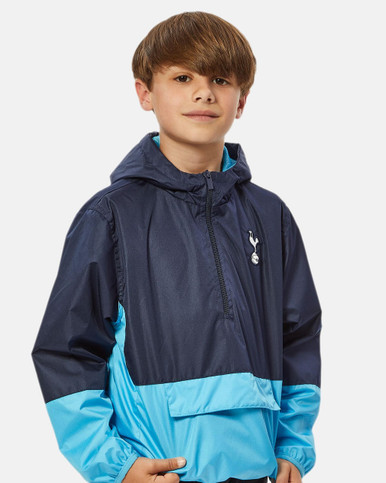 Spurs Kids Showerproof Quarter Zip Jacket | Official Spurs Store