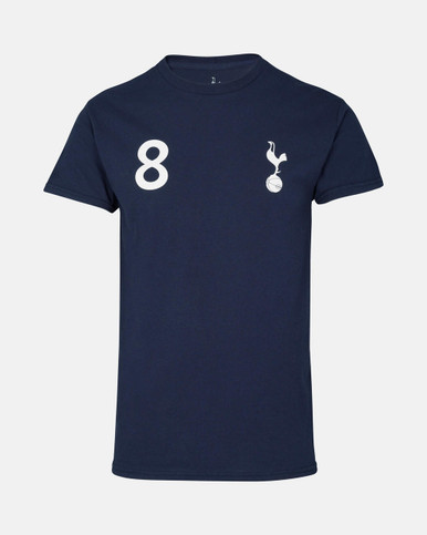 Spurs Mens Kulusevski Player T-Shirt in Navy