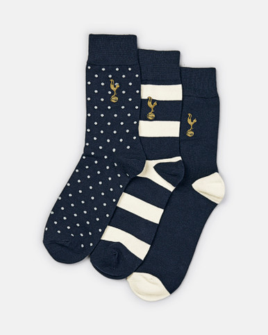 Spurs Adult 3 Pack Box Set Socks | Spurs