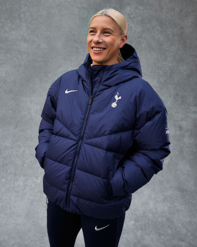 Spurs Nike Womens Navy Padded Jacket 2025/26, Large