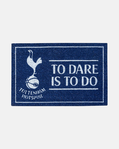 Spurs Navy Leather Passport Holder