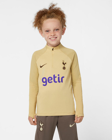 Spurs Youth Nike Gold Drill Top 2023/24 | Official Spurs Store