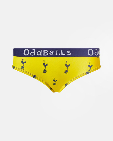 Spurs X Oddballs Ladies Yellow Briefs