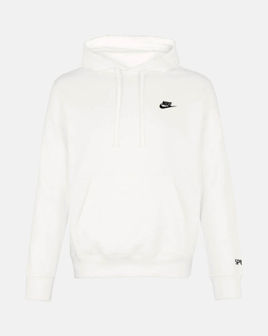 Spurs Nike Mens White Club Zip Hoodie | Official Spurs Store