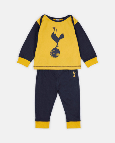 Spurs Baby Retro Crest Away Sleepsuit