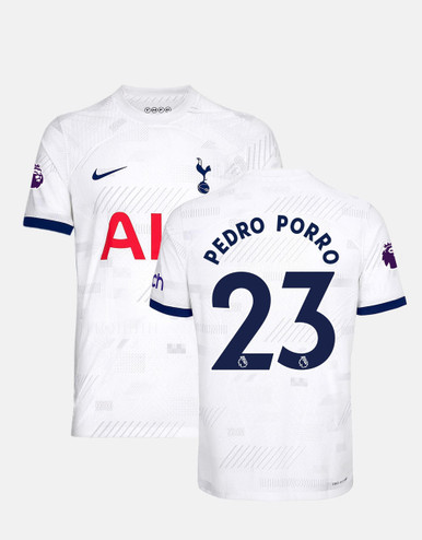 Men's Nike Son Heung-min White Tottenham Hotspur Home 2023/24 Replica Player Jersey Size: Small