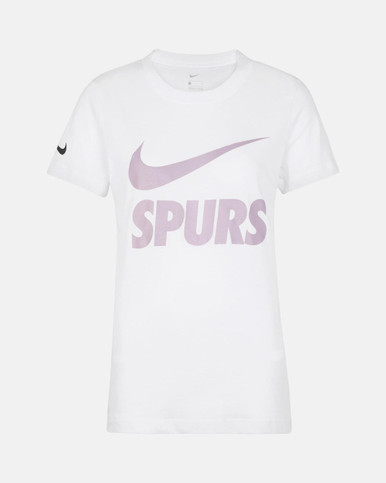 Nike Tottenham Short Sleeve Voice Tee - White