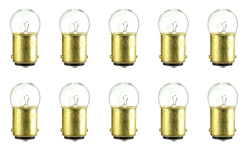 68 Bulb Box of 10 #68 Lamp Auto Bulb Automotive Lightbulb NEW