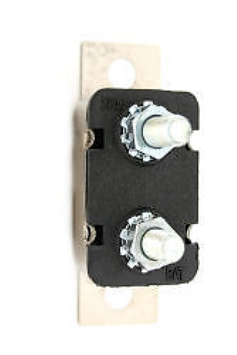25A Type 1 Circuit Breaker, 25 Amp Auto Reset, Bracket, Nuts/Washers, CB135-25