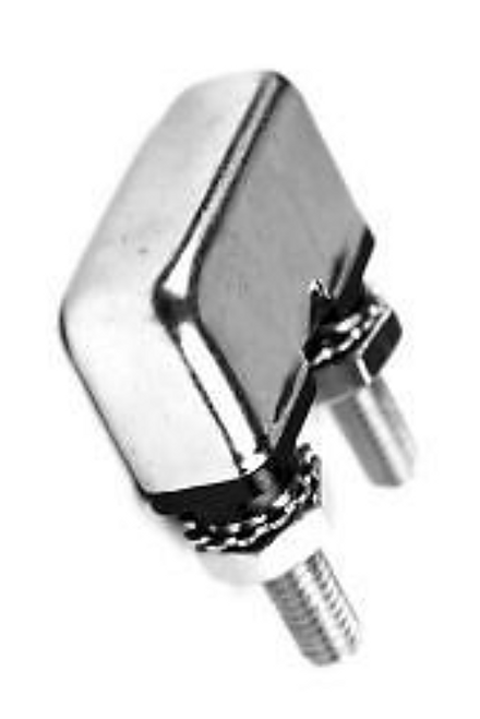 10A Type 2 Circuit Breaker, 10 Amp Type II Auto Reset, Nuts/Washers, CB128-10