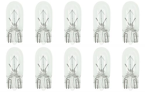 Box of 10 Xenon Wedge Bulbs #359X, 14V, 3W, W2.1x9.5d, T-3 1/4