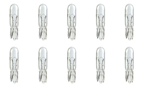 Box of 10 Bulbs #E17 28 V, 1.82W, W2x4.6d Base, T-1.5