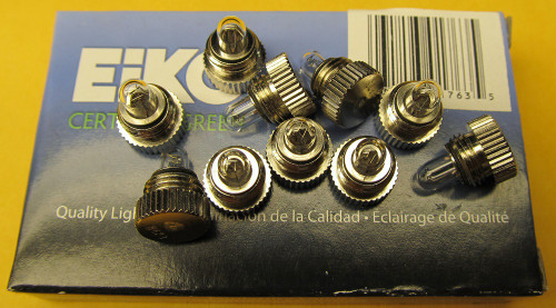 Box of 10 Bulbs #8623, 28V,1.12W, Knurled Screw, T-1.25