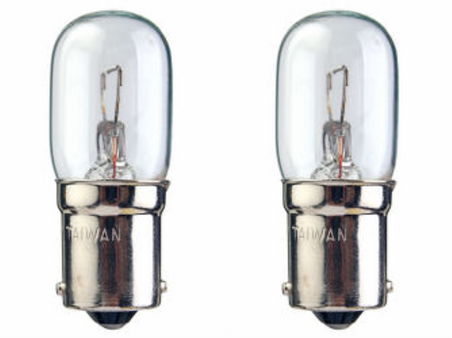 Two #3497 Lamp Auto Bulbs Automotive Lightbulb 12 Volt, 26.4 Watt