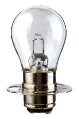 Bulb #1631X 6.5 V, 17.875 W, P15d Base, S-8