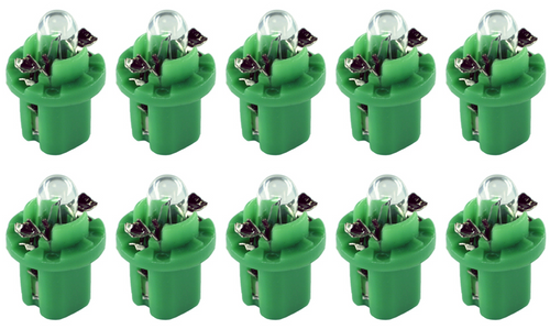 Box of 10 #2722MFX (2722 PCB Base) Lamp Auto Bulb Automotive Lightbulb 12V 2W