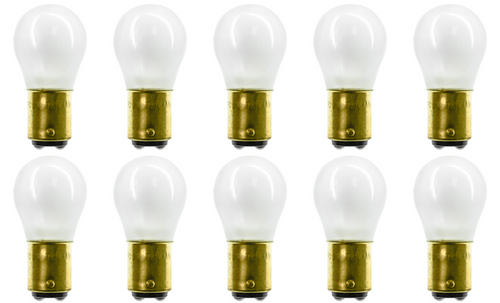 Box of 10 #306IF 306 Internally Frosted Lamp Auto Bulb
